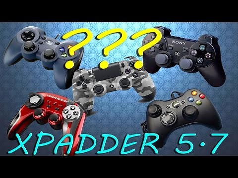 Xpadder 5.7 - How to use any gamepad for emulators XENIA, RPCS3, Citra and others. Tutorial #2