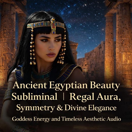 Ancient Egyptian Beauty Subliminal | Regal Aura, Symmetry & Divine Elegance | Goddess Energy and Timeless Aesthetic Audio - Etsy