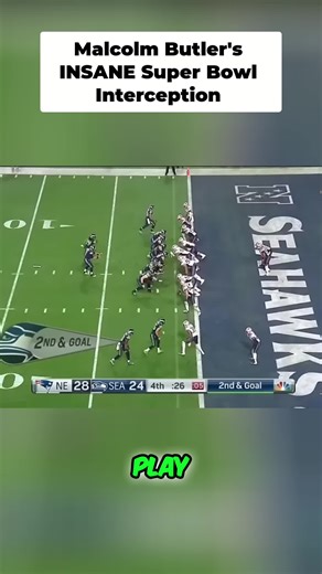 Unreal! Malcolm Butler seals the win with an interception at the goal line. A legendary play that shocked everyone. #SuperBowl #Patriots #Football #KeyPlay #Sports