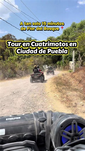 Tour en Cuatrimotos: Aventura en Puebla