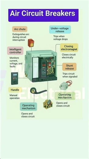 Air Circuit Breaker (ACB) Parts Explained | Electrical Protection Basics