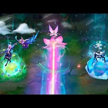 NEW Faerie Court Skins - Lux, Lillia, Soraka & Tristana - Skin Preview - League of Legends
