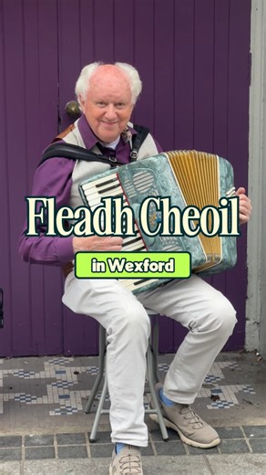 Ceol agus craic has never been more rampant in Wexford lads💜🎻🪉🪕 We were down in Wexford town for this years Fleadh Cheol, running from August 3rd-10th! #fleadhcheoil #fleadh #wexford #trad #tradmusic #irish #ireland | Lovin.ie