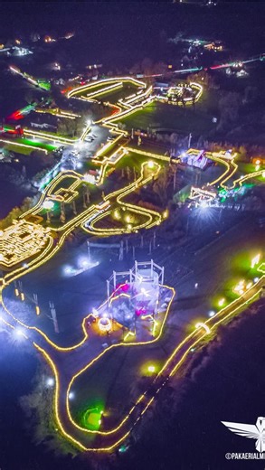 ✨ From the sky, it looks like pure magic! Adventure Lights has transformed Skypark into a glowing wonderland filled with sparkle, laughter, and light 💫 🌟 Walk the trail, ride the train, jump on Skynet, and explore the maze — see it all come alive under 500,000 dazzling lights! 🎟️ Book now at skypark.ie/adventure-lights Link in our Bio! #AdventureLights #SkyparkCarlingford #LightFestival #IrelandEvents #familyfun | Skypark