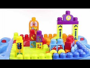 Mega Bloks Build & Learn Table Classic - Smyths Toys