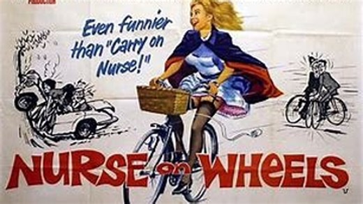 Nurse on Wheels (1963) Juliet Mills, Ronald Lewis, Joan Sims.