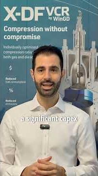 How does X-DF low pressure technology save LNG carriers both capex and opex? #xdf