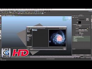 CGI 3D Tutorial : "Maya Dynamics: Galaxy Particle Effects" - by Studio 4 Media