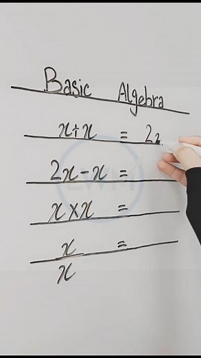 Basic Algebra Rules: Learn How to Solve Simple Equations #maths #shorts #shortvideo