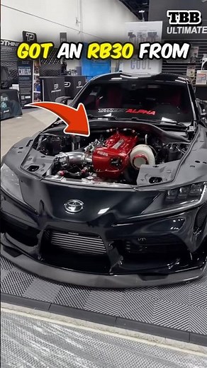 1200hp Supra engine swap actually works #turbo #supra