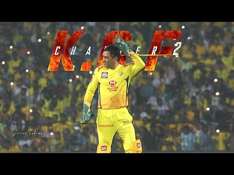 Dhoni meets Sulthana || MSD Tribute || KGF || Dhoni WhatsApp Status Tamil