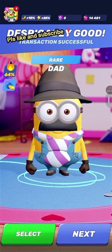 Im opening Dad minion 😱 (Pls subscribe ❗)
