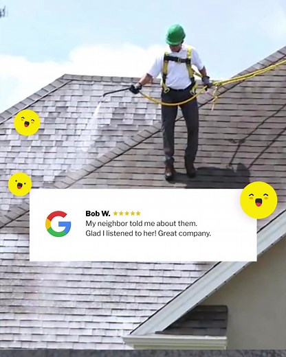 Don’t replace your roof, Roof Maxx it! Our plant-based, eco-friendly solution protects your asphalt shingles, adding up to 15 years of life to your roof. 🛡️ With over 16,000 stellar reviews and up to 80% savings over traditional roof replacement, now’s the time to see if YOUR home qualifies! 🤯 | Roof Maxx