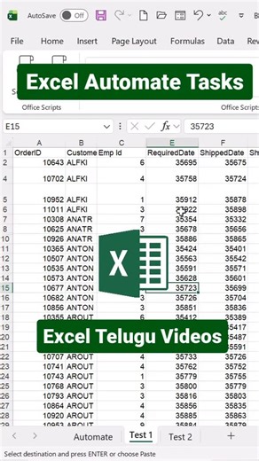 Srinivas Reddy on Instagram: "Automate Excel Tasks in Seconds (Telugu) Manual Excel work is outdated ❌ Learn how to automate Excel tasks using Power Automate 🤖 Save time ⏳, reduce errors ✔️, and work smarter 💼 Perfect for: 👉 Excel users 👉 Data Analysts 👉 Office Professionals 👉 Freshers & Job Seekers 📌 Follow for more Excel + Automation tips Don’t forget to LIKE 👍, SHARE 🔁 and follow 🔔 for more POWER BI & Excel tricks! #ExcelAutomation #trending #ExcelTips #shorts #excel"