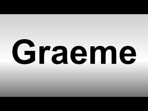How to Pronounce Graeme