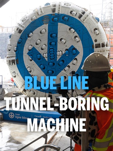 Exciting Blue Line Metro Extension in Montreal