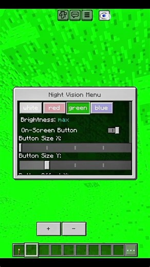 Minecraft PE / Bedrock best night vision mode! 1.21+ / 26.x Link in comment #games #gamer #minecraft