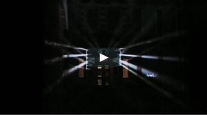 Audio visual mapping installation - Exeter 28.11.09