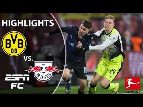 THRILLER 🚨 Borussia Dortmund vs. RB Leipzig | Bundesliga Highlights | ESPN FC