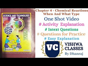 Class 8 | Chemical Reaction When And What Type | Chapter 4 | Science And Technology | CG Board |