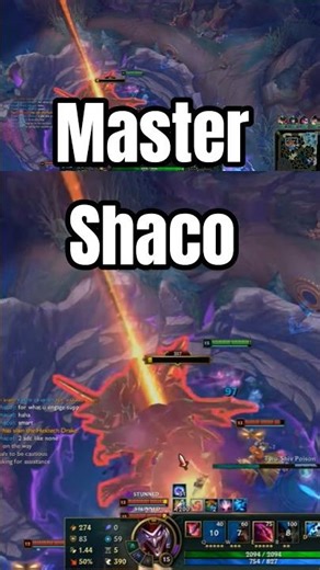 INSANE INFERNAL SHACO MOMENT 😈