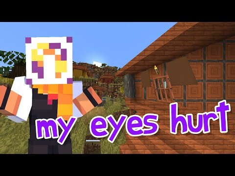 beating minecraft with the WORST Shaders on