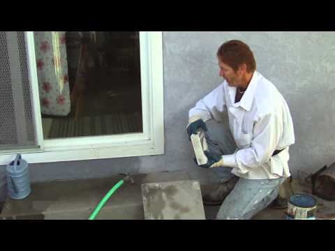Restore your chipped-off stucco colors.
