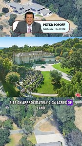This is Peter Popoff's mansion located in Bradbury, California, valued at over $7.3 million | Real Estate of Stars