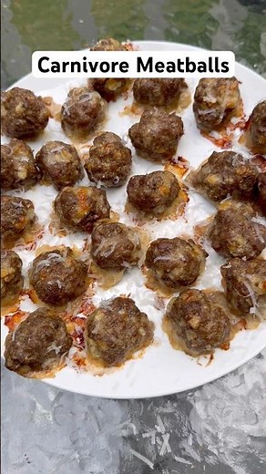 🍖 Carnivore Meatballs | High-Protein & Zero-Carb