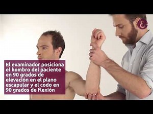 Drop sign/ Señal de caída (desgarro del infraespinoso)