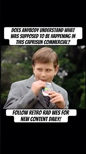 This Capri Sun Commercial Was insane 😂 #CapriSun #RespectThePouch #2000sCommercials #millennials