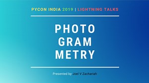 Photogrammetry explained