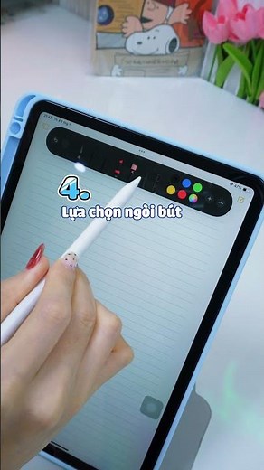 Tips hay khi sử dụng bút trên iPad