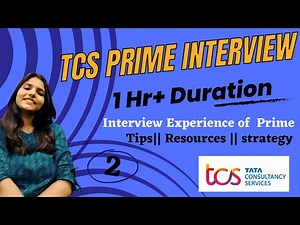 TCS Prime Interview Experience | TCS Prime Interview Questions | TCS Interview Questions #tcs_prime