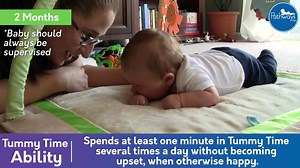 123 reactions · 160 shares | How long should baby be able to stay in #TummyTime at 2 months of age? Learn more about baby’s Tummy Time abilities when you watch this video! Check out Tummy Time abilities and tips by age: https://pathways.org/topics-of-development/tummy-time/#4 | Pathways.org | Facebook