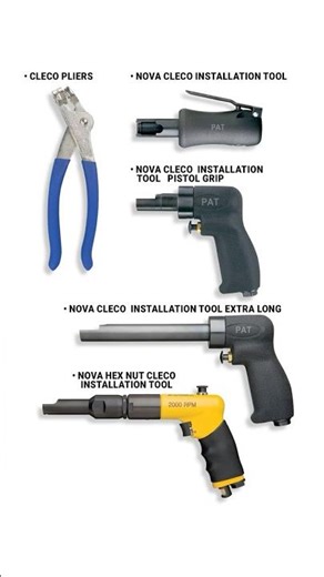 Clecos and Installation Tools from Pan American Tool
