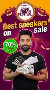 Best sneakers to buy in Amazon Great Indian Festival Sale 2026! 🚀 #sneakerhead #fashion #trending