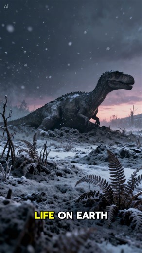 YOU Exist Because a Rock Hit Earth 🤯 #shorts #science #Dinosaurs #Facts #Viral