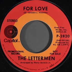 The Lettermen - For Love