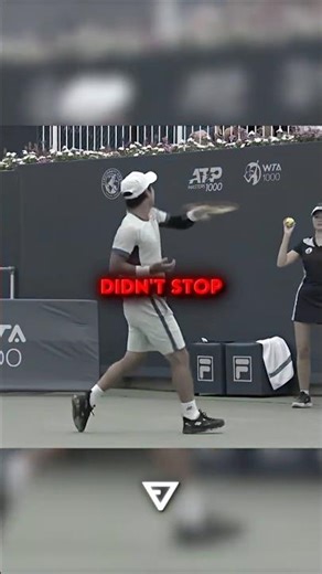He Started Hitting Balls Into The Crowd… Then THIS Happened 😳🎾