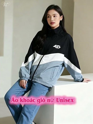 Áo khoác gió nữ Unisex