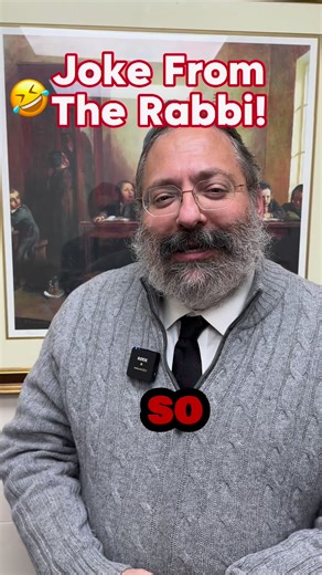 I hope this puts a smile on your face#joke #haha #jewish #lol #rabbi | Rabbi YY Jacobson