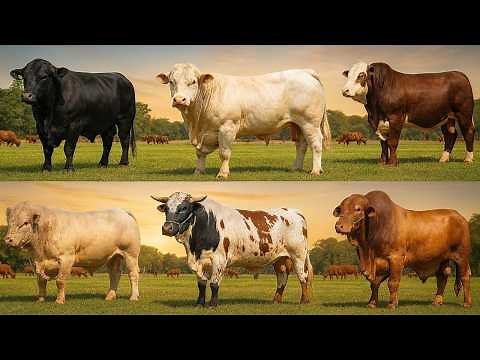 Las 14 Mejores Razas de Ganado Vacuno para la Producción de Carne a nivel Mundial