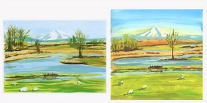 Art Lesson #22: Watercolor vs Gouache