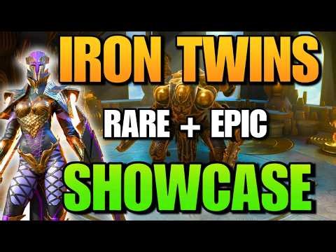 Iron Twins 15 NO LEGENDARIES – Rare + Epic Budget Team | RAID: Shadow Legends