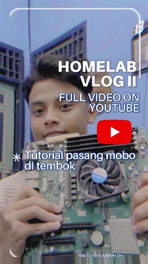Tutorial Pasang Wall Server: Hidupkan Homelab Anda!