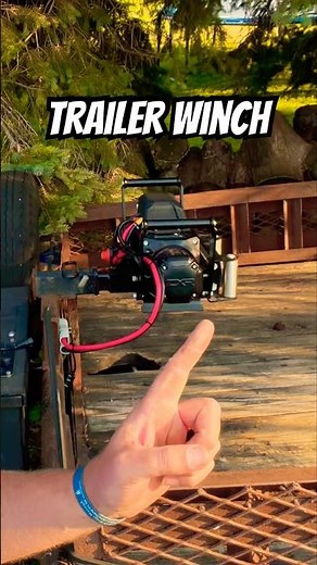 The Best Way to Mount Your Trailer Winch ‪@harborfreight‬ #trailer #winch #recovery #howto