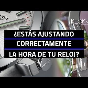 ¿Como cambiar la hora del reloj? | Klokker