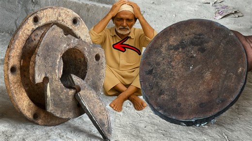 Unreal Lathe Expertise: The Complete Process of Turning a Raw Iron Disk into a Precision Part | Fan DIY