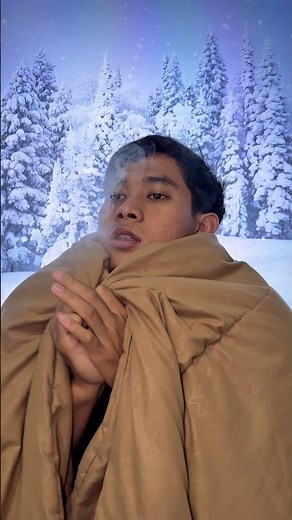 Mas preman pergi ke salju #shorts #minivlog #bocilwargads #maspreman